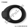 Накладка противотуманной фары левой (L) черная Ford Focus III 2011-... (1703890 / DE170890FF)